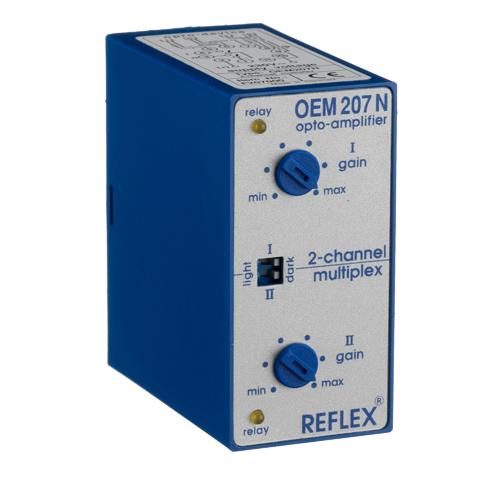 Fotocellförstärkare, OEM Reflex 207, dubbel, 24VAC/DC