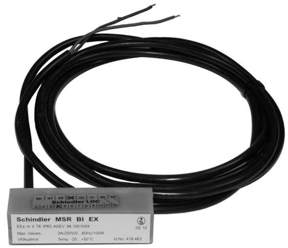 Magnetbrytare, Schindler MSR BI EX, bistabil, med kabel