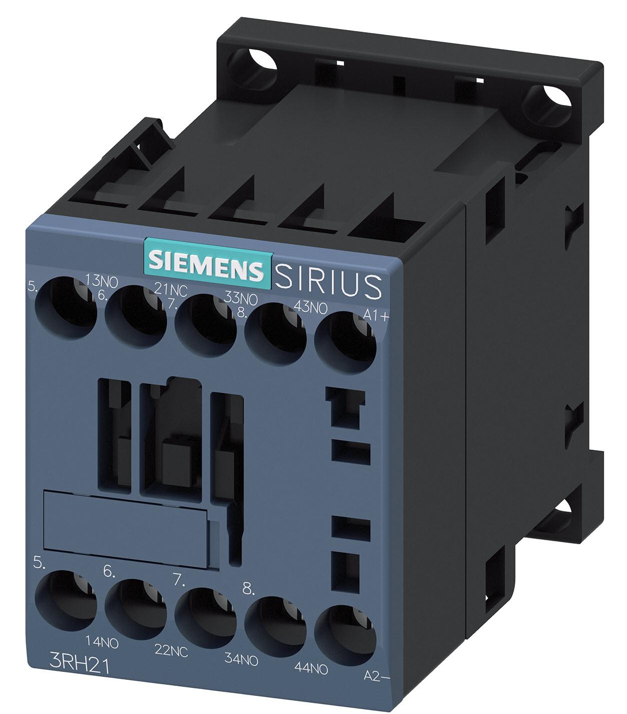 Kontaktorrelä, Siemens, 3RH2131-1BF40, 110VDC, Skruvanslutning