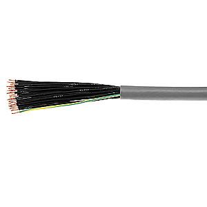 Kabel, Flex, 3X0.75, färgmärkt, L=5m
