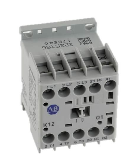 Kontaktor mini, Allen Bradley, 100-K, 24VDC, 5,5kW, 12A, 3NO/1NC