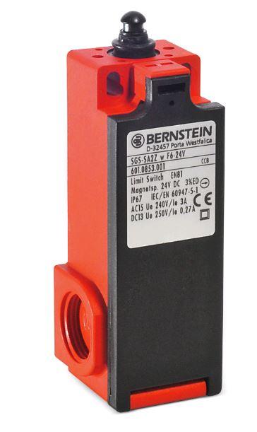 Säkerhetsbrytare med el. återställning, Bernstein SGS SA2Z W, 230V