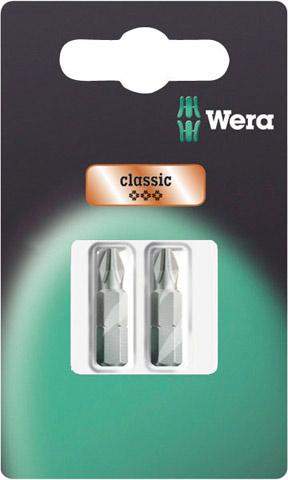 Bits, Wera, Ph 1, 25mm (2-pack)